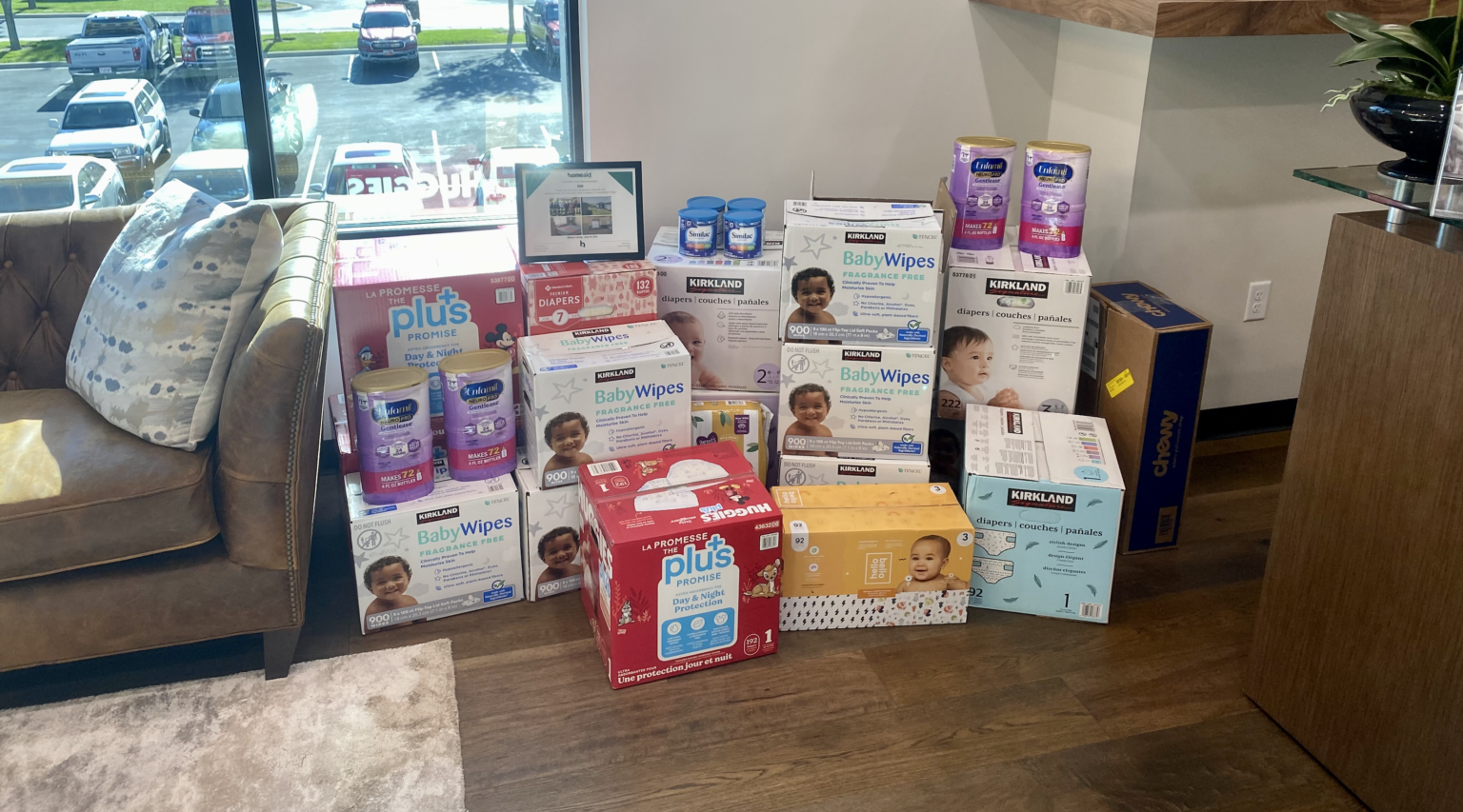 DAI Donates to HomeAid Utah's Diaper Drive DAI Utah